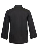 EXEC CHEF JACKET WITH STUDS LONG LEEVE
