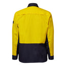 RIPSTOP HI VIS TWO TONE LONG SLEEVE VENTED SHIRT WS6066