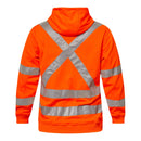 HI VIS HOODIE WITH X TAPE WT8016