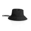 Nylon Wide Brim Bucket Hat 1174