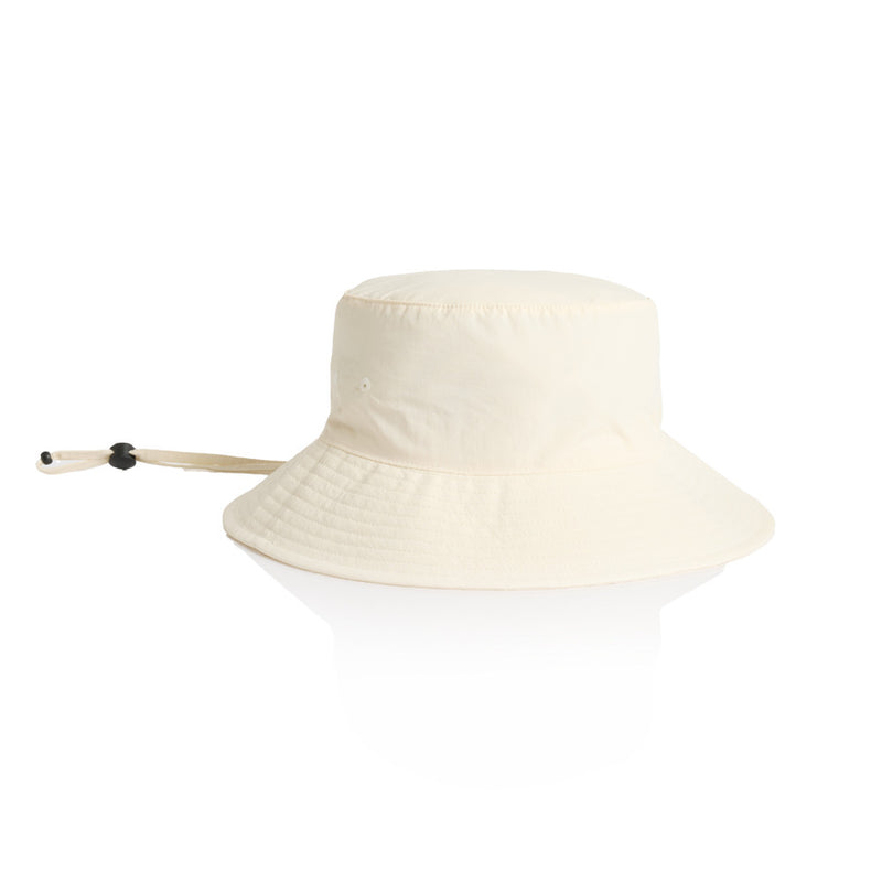 Nylon Wide Brim Bucket Hat 1174