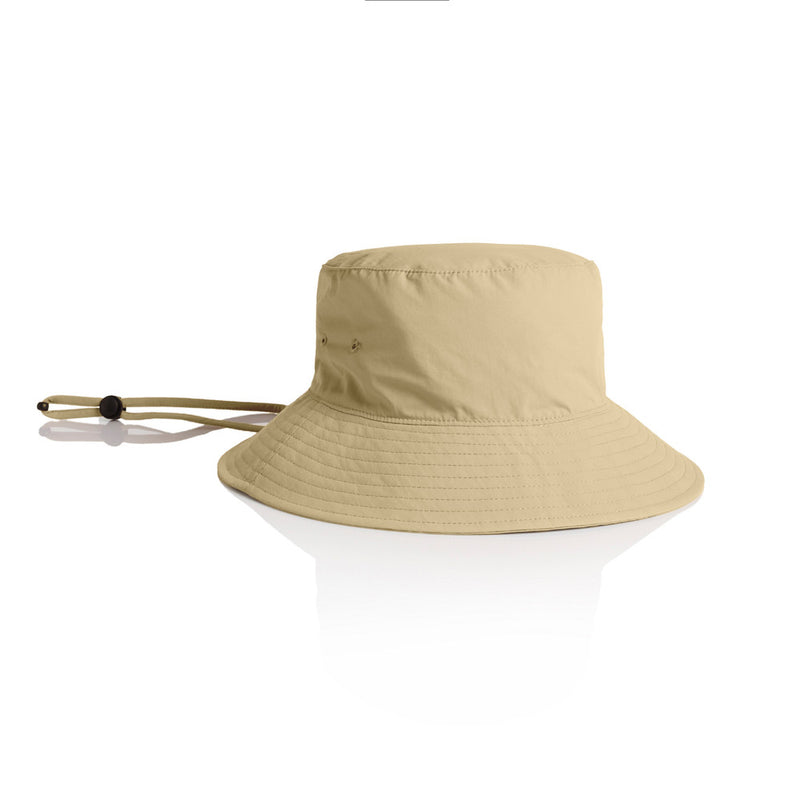 Nylon Wide Brim Bucket Hat 1174