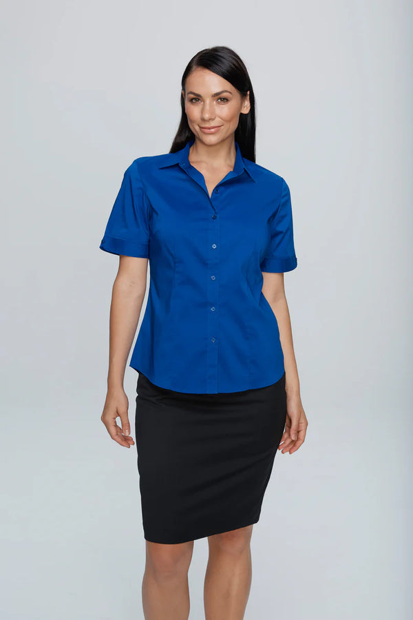 Ladies Mosman Short Sleeve Shirt 2903S