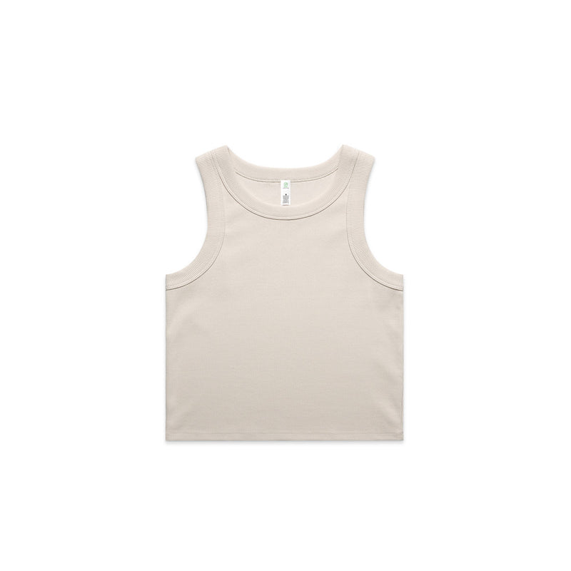 4064G Organic Rib Crop Tank