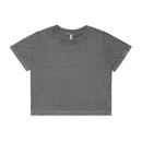 Wo's Stone Wash Heavy Crop Tee 4086