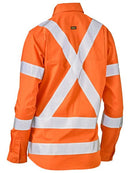 Women's X Taped Biomotion Hi Vis Cool Lightweight Drill Shirt BL6166XT