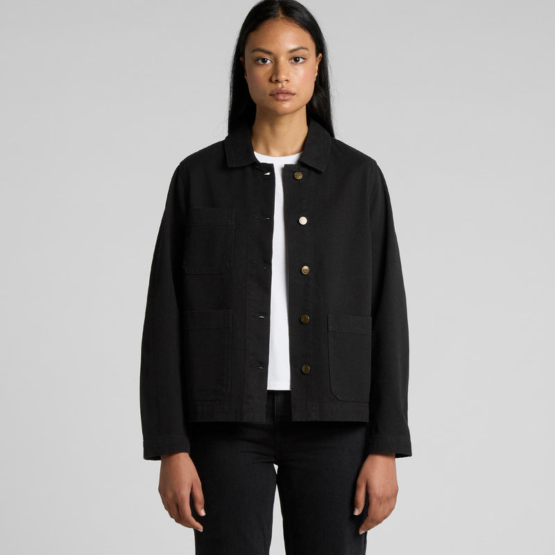 Wo's Canvas Chore Jacket 4524