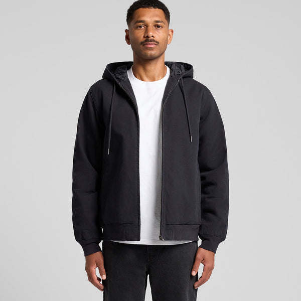 Canvas Bomber Hood Jacket 5532