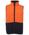 JB'S HI VIS POLAR VEST 6HVPV