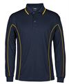 PODIUM L/S PIPING POLO 7PIPL More Colours