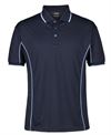 PODIUM S/S PIPING POLO 7PIP EVEN MORE COLOURS