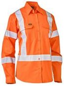 Women's X Taped Biomotion Hi Vis Cool Lightweight Drill Shirt BL6166XT