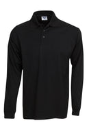 P12 Premium Pre-Shrunk Cotton Long Sleeve Polo