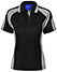 ALLIANCE POLO Ladies CoolDry Contrast Short Sleeve Polo with Sleeve Panels PS62