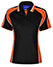 ALLIANCE POLO Ladies CoolDry Contrast Short Sleeve Polo with Sleeve Panels PS62