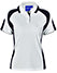 ALLIANCE POLO Ladies CoolDry Contrast Short Sleeve Polo with Sleeve Panels PS62 White colours