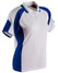 ALLIANCE POLO Ladies CoolDry Contrast Short Sleeve Polo with Sleeve Panels PS62 White colours