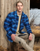 UNISEX QUILTED FLANNEL SHIRT-STYLE JACKET WT07