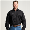 Kilcoy Mens Half Button Long Sleeve Work Shirt