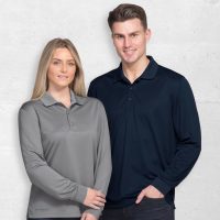 Dri Gear Long Sleeve Axis Polo CODE: DGLAXP