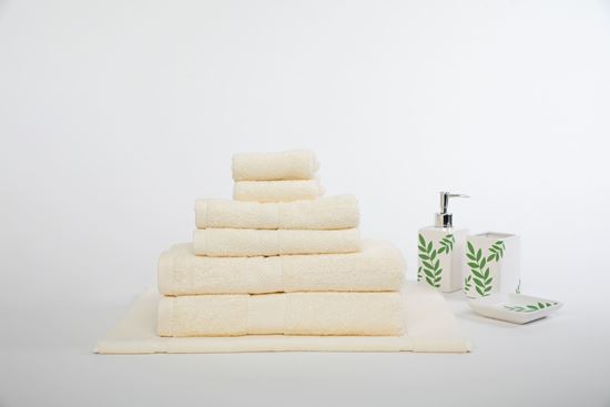 "MILDTOUCH" 100% Egyptian Cotton 7PC Bath Towel Set