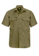 SHORT SLEEVE COTTON SHIRT WS3021
