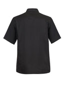 EXEC CHEF JACKET WITH STUDS SHORT SLEEVE CJ040