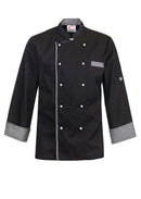 EXEC CHEF JACKET VENT BK LONG SLEEVE