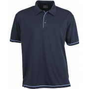 COOL DRY S/S 1010B MENS S/S POLOS Navy/White, White/Navy Stock Clearance