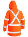 Taped Hi Vis Puffer Jacket with X Back BJ6379XT