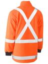 X Taped TTMC Hi Vis Polar Fleece 1/4 Zip Pullover BK6249XT