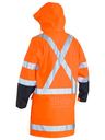 X Taped Hi Vis TTMC Stretch PU Rain Coat BJ6955XT