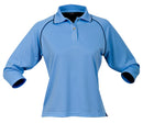 COOL DRY 1140 LADIES 3/4S SLEEVE POLOS