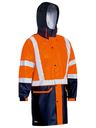 Taped Hi Vis Stretch PU Rain Coat BJ6935HT