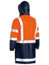 Taped Hi Vis Stretch PU Rain Coat BJ6935HT