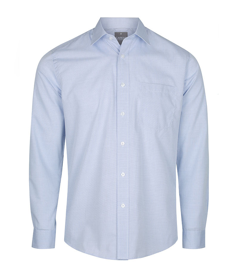 Men's Guildford  1251L GUILDFORD 1251L SQUARE TEXTURED LONG SLEEVE SHIRT