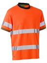 Taped Hi Vis Polyester Mesh T-Shirt BK1220T