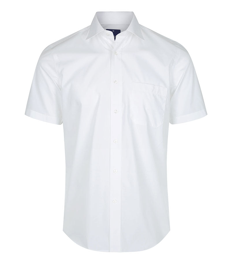 Men's Nicholson 1272S PREMIUM POPLIN SHORT SLEEVE SHIRT more colours