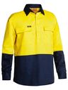 Hi Vis Closed Front Drill Shirt BSC6267