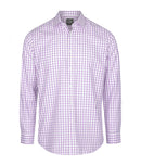 Men's Bourke 1712L OXFORD CHECK LONG SLEEVE SHIRT