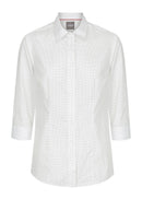 Women's Soho 1743WZ DOT PRINT 3/4 SLEEVE SHIRT