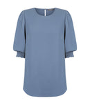 Women's Lola 1799WZ 3/4 SLEEVE SHIRRED CUFF TOP