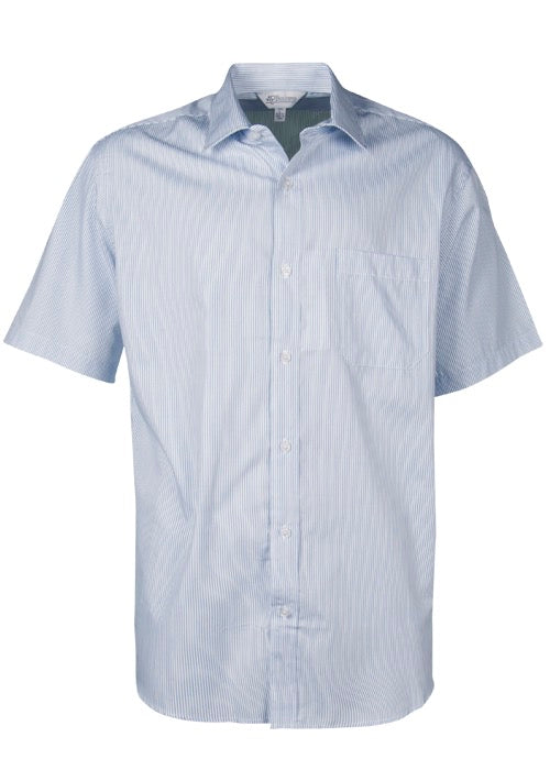 Mens Henley Short Sleeve