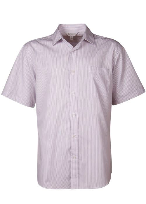 Mens Henley Short Sleeve