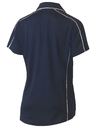 Women's Cool Mesh Polo with Reflective Piping BKL1425