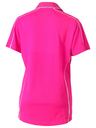 Women's Cool Mesh Polo with Reflective Piping BKL1425