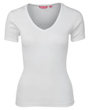 LADIES V-NECK TEE 1LV