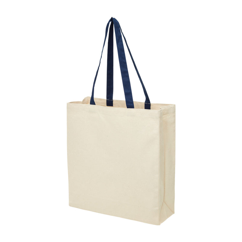 Heavy Duty Canvas Tote with Gusset OSFA / Black