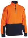 Hi Vis Fleece 1/4 Zip Pullover  BK6989