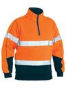 Taped Hi Vis 1/4 Zip Fleece Pullover  BK6989T